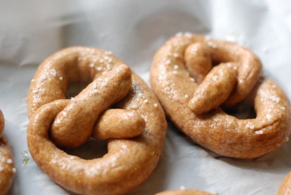 whole wheat soft pretzels ready for baking