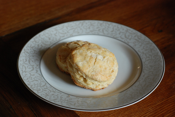 Homemade buttermilk biscuits