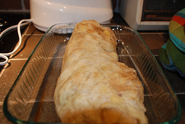 finished strudel