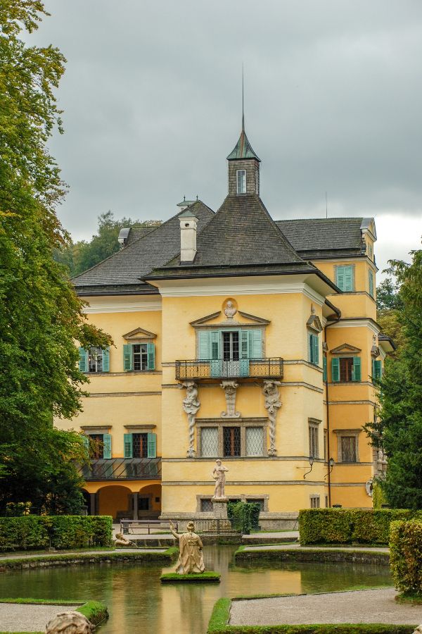 Schloss Hellbrunn in Salzburg, Austria.