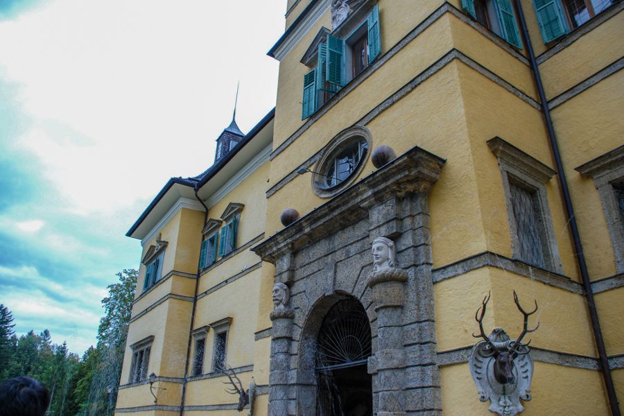 Schloss Hellbrunn in Salzburg, Austria.