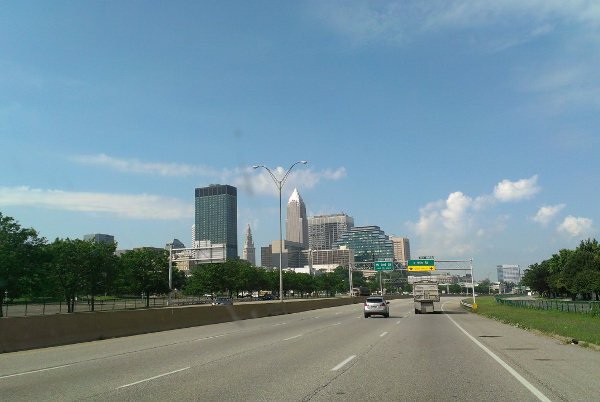 Cleveland skyline