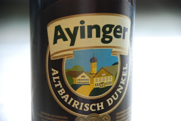 German Beer: Ayinger Altbairisch dunkel