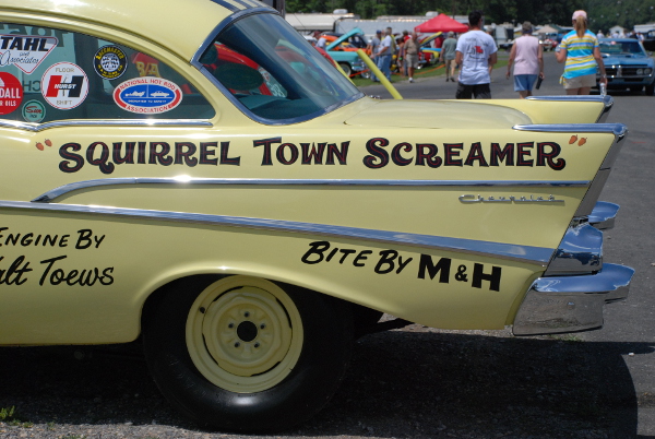 Car at Beaver Springs Nostalgia Nationals