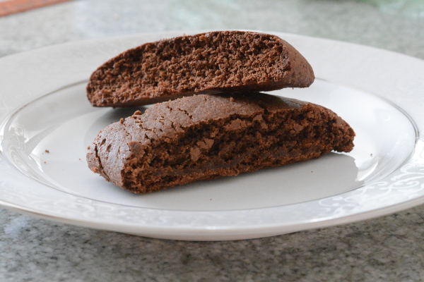 Homemade Chocolate Biscotti