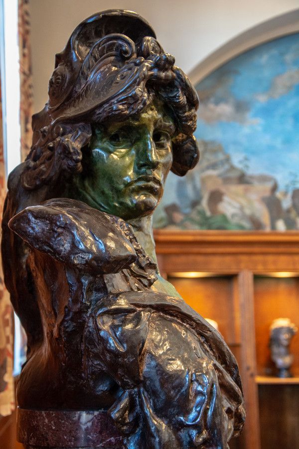 Bellona bust at the Rodin Museum in Philadelphia.