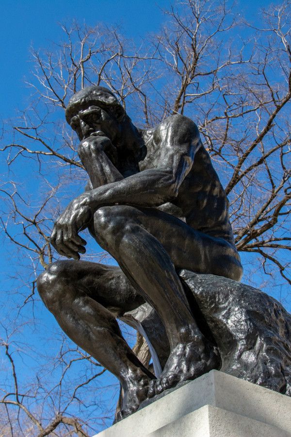 The Thinker at the Rodin Museum in Philadelphia.