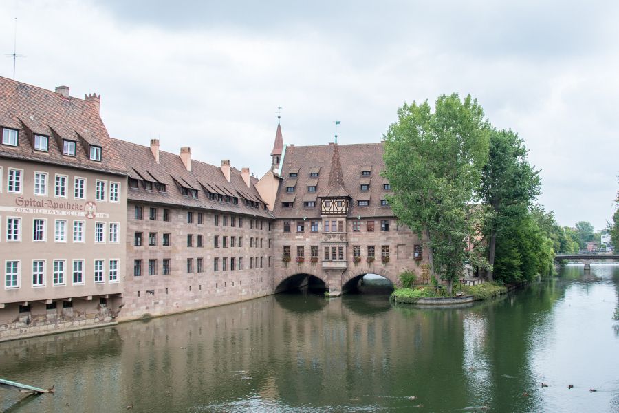 Heilig-Geist-Spital in Nuremberg, Germany.