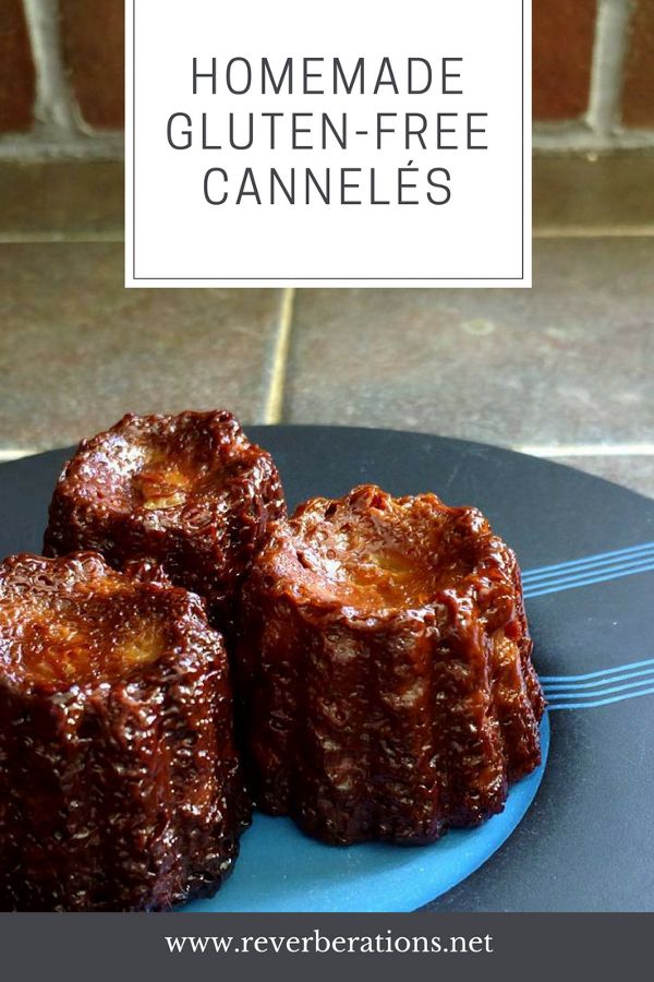 The delicate but fancy French pastry the cannelé is delicious. But traditionally they contain flour. How about a gluten-free cannelés recipe to try at home!