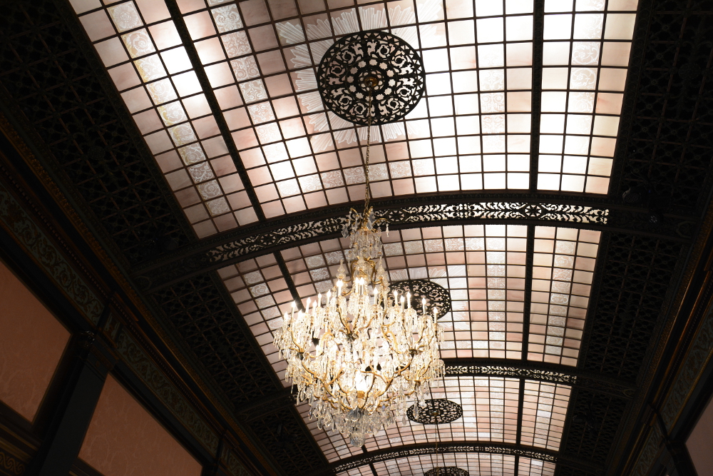 ballroom ceiling longwood gardens