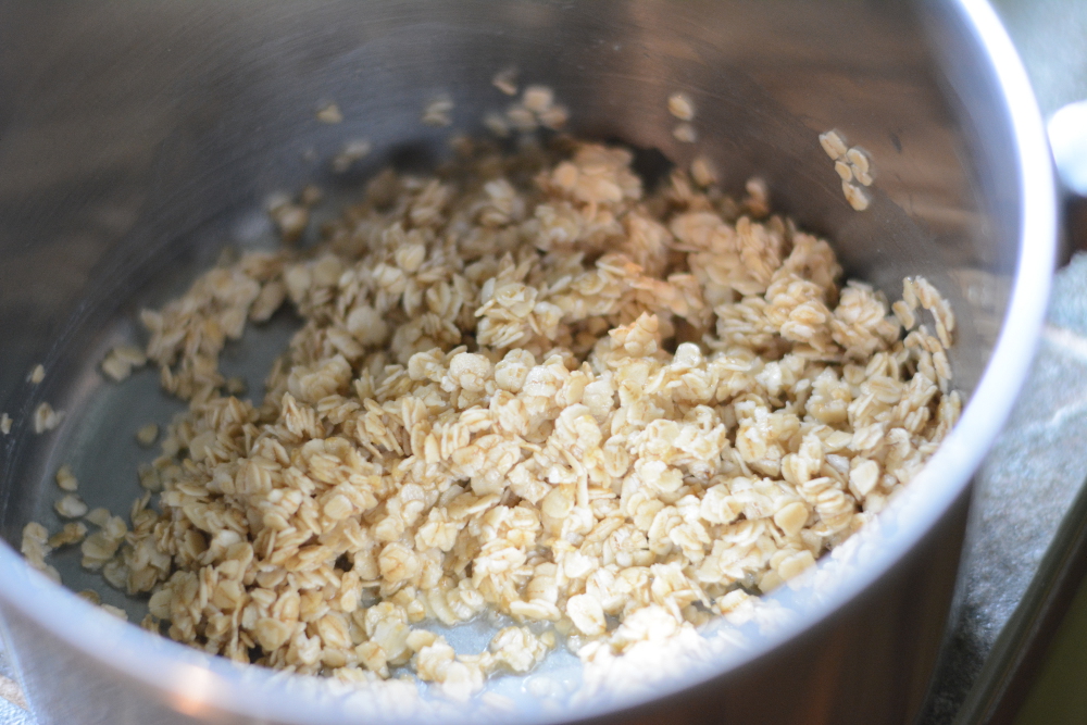 oatmeal cookie batter