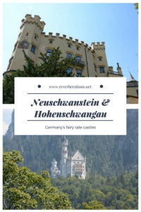 Neuschwanstein is perhaps the most famous castle in the world. No visit to Bavaria is complete without a stop at Neuschwanstein and nearby Hohenschwangau. Learn more on Reverberations.net!