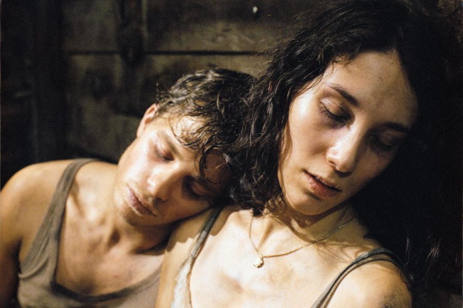 German actress Sibel Kekilli in Der Letzte Zug (The Last Train).