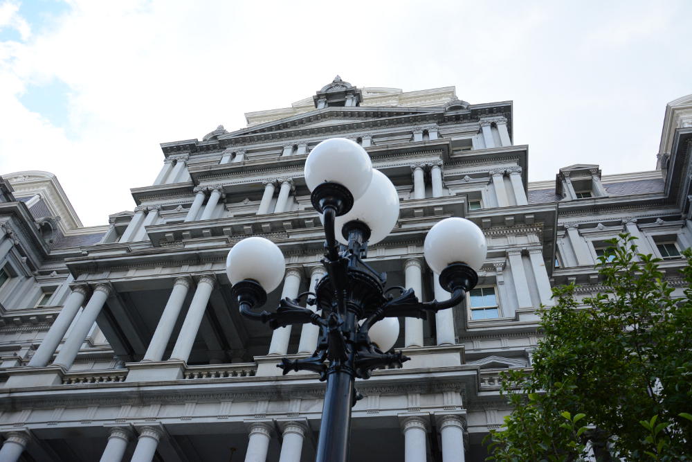 Eisenhower Executive Office Building. More on how to spend your day in Washington, D.C. on Reverberations.