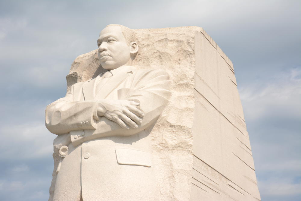 MLK Jr. Memorial on the National Mall. More on how to spend your day in Washington, D.C. on Reverberations.