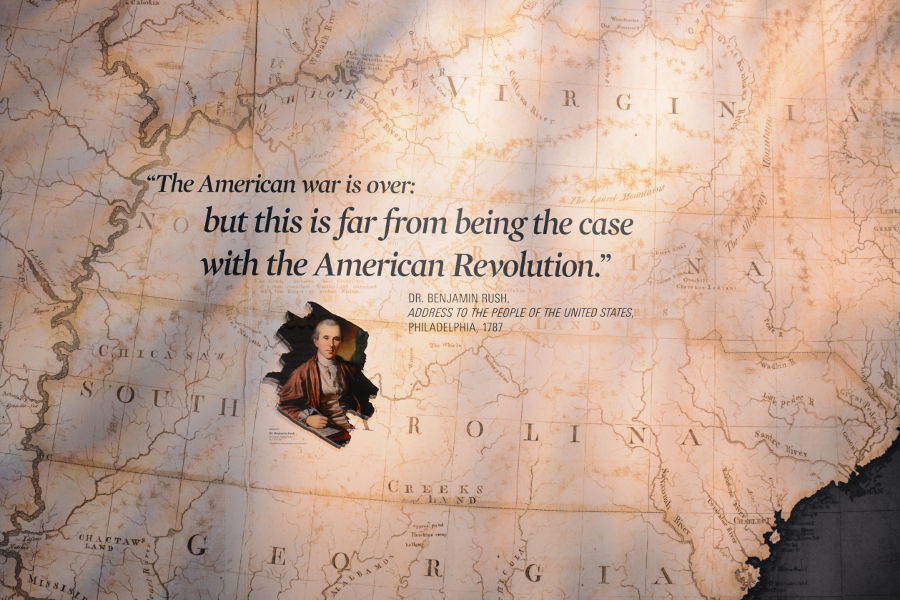 The American War Is Over. Philadelphia's brand new Museum of the American Revolution shares the real stories of the struggles and war that helped found the United States.