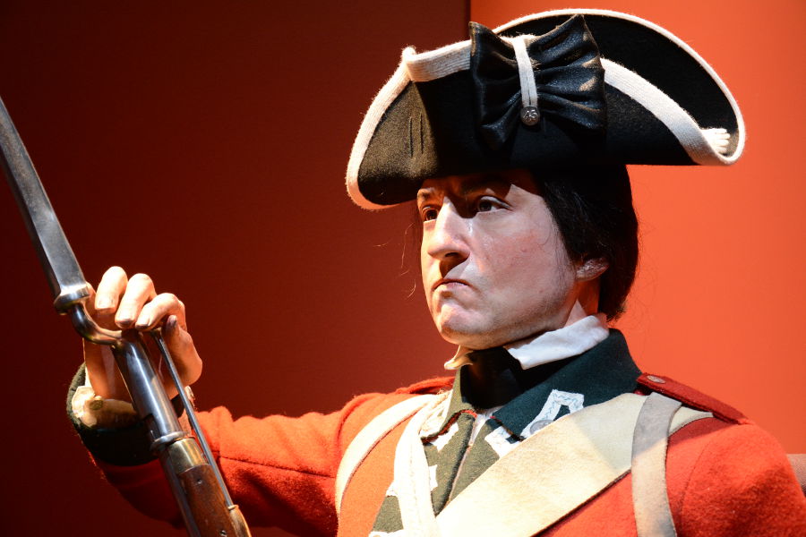 British soldier. Philadelphia's brand new Museum of the American Revolution shares the real stories of the struggles and war that helped found the United States.