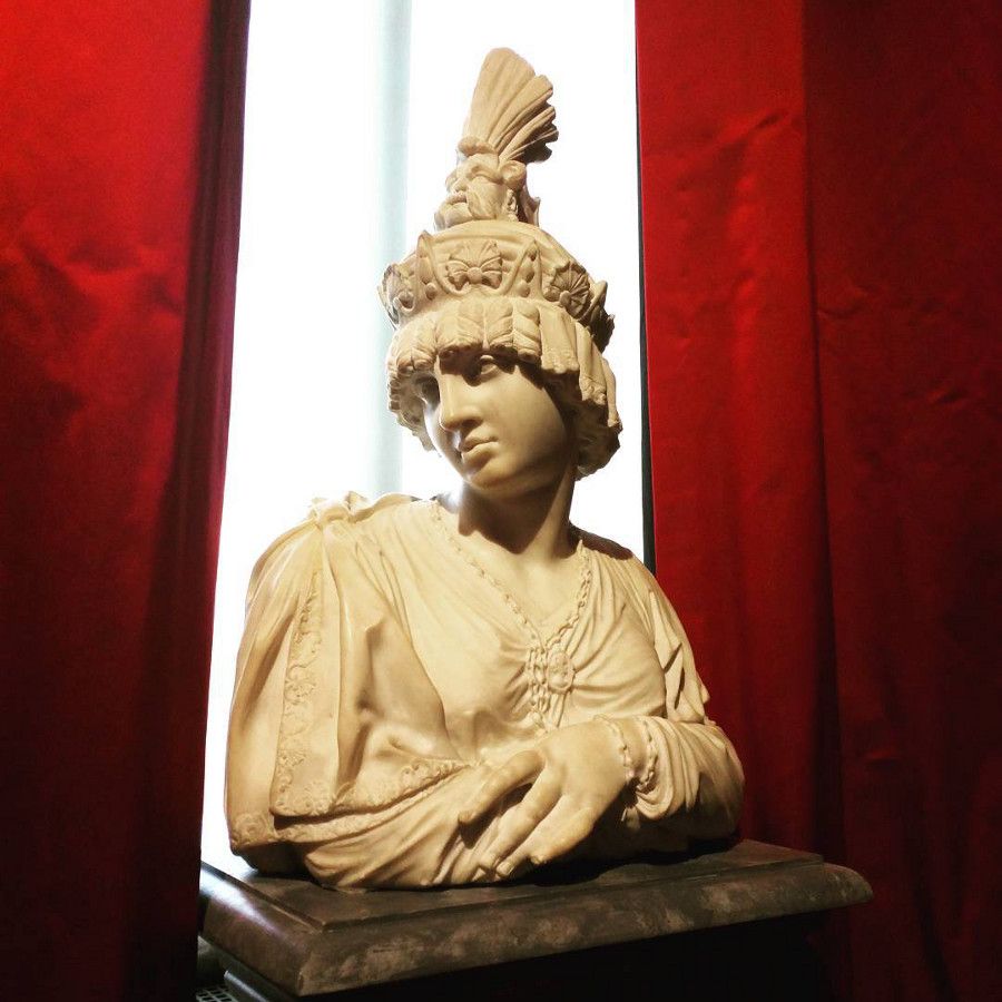 A bust at the Philadelphia Museum of Art.