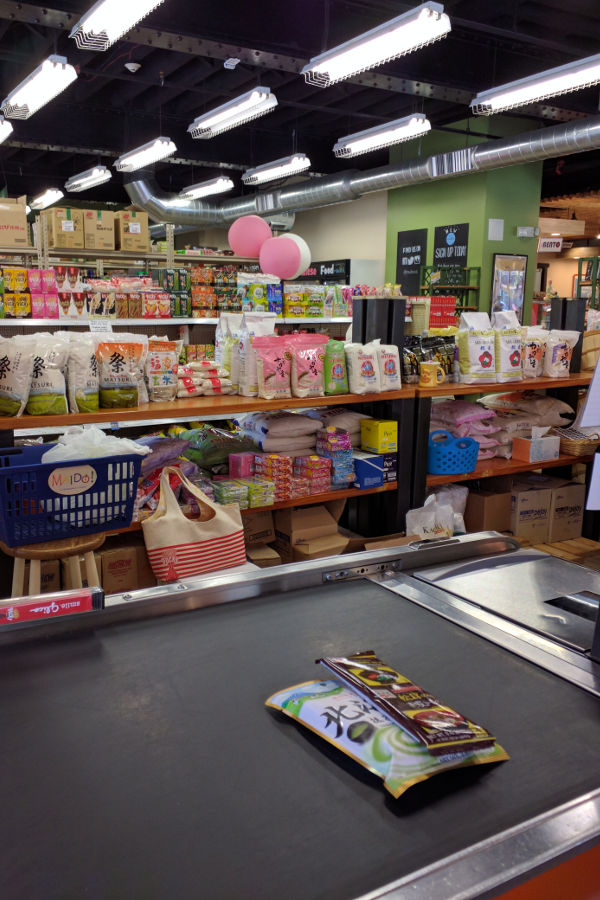 Maido Marketplace specializes in Japanese groceries.