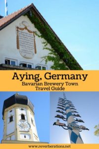 Just outside of Munich is Aying, Germany. This Bavarian town is known for its brewery but there is more to this quaint town than just Ayinger Beer. #aying #munich #bavaria #germany #travel