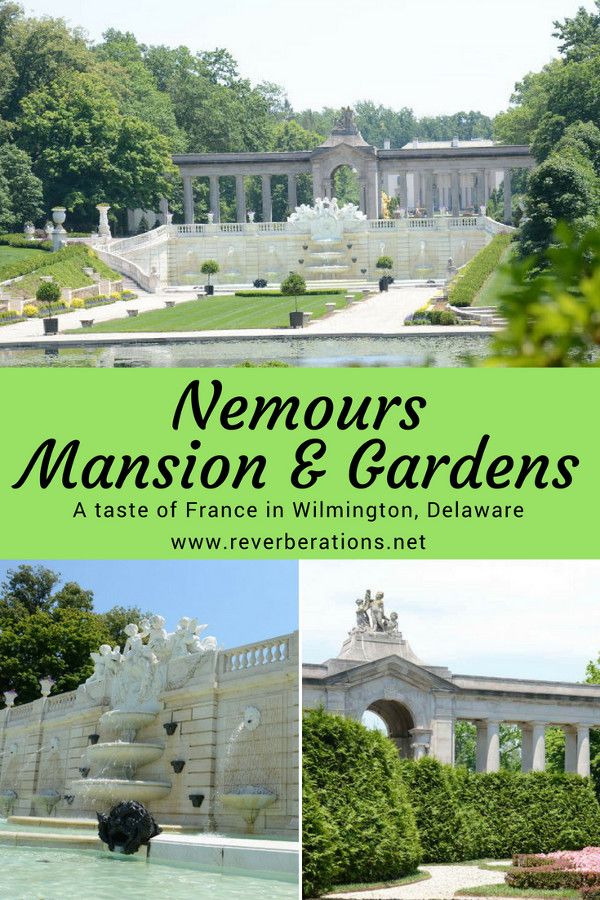 Nemours Mansion and Gardens isn't just the largest formal French gardens in North America, it's a remarkable estate. The French estate of Alfred I. du Pont isn't in Europe but Delaware, USA. Inside a visit to the impressive mansion. #wilmington #delaware #usa #travel