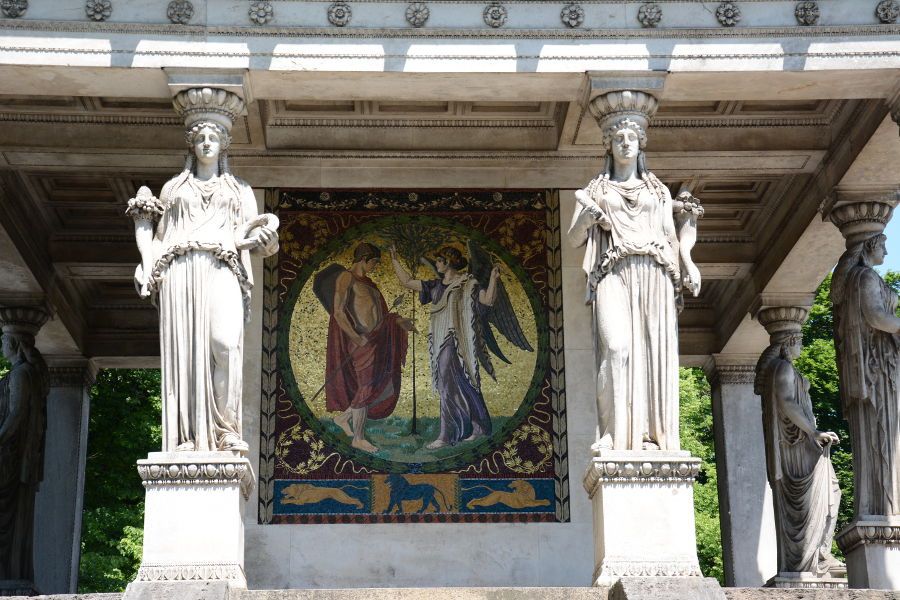 The temple of the Friedensengel.