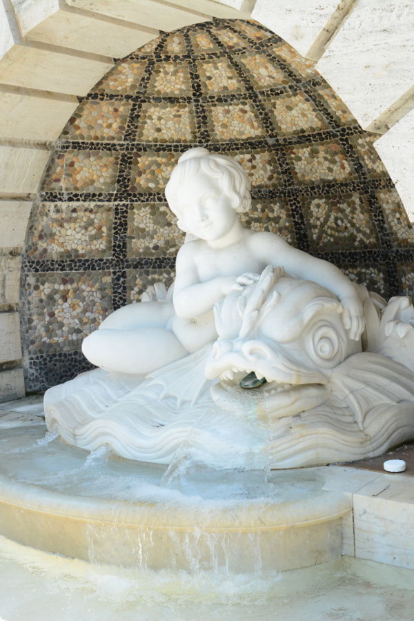 A grotto in Nemours' Sunken Garden.