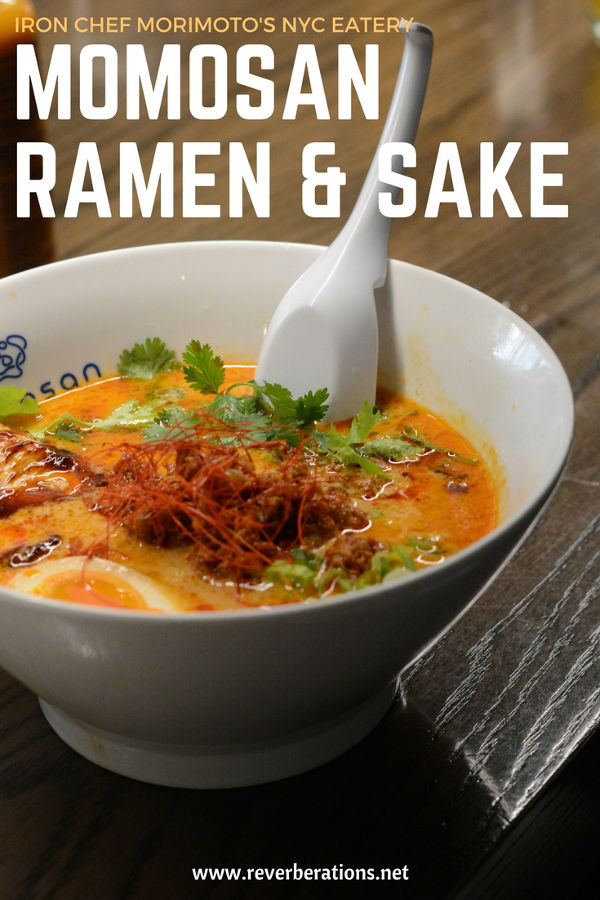 Iron Chef Morimoto's NYC eatery Momosan Ramen & Sake.