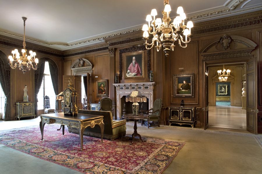 The Grand Staircase, The Living Hall, and The West Gallery photos by Michael Bodycomb, courtesy The Frick Collection, New York.