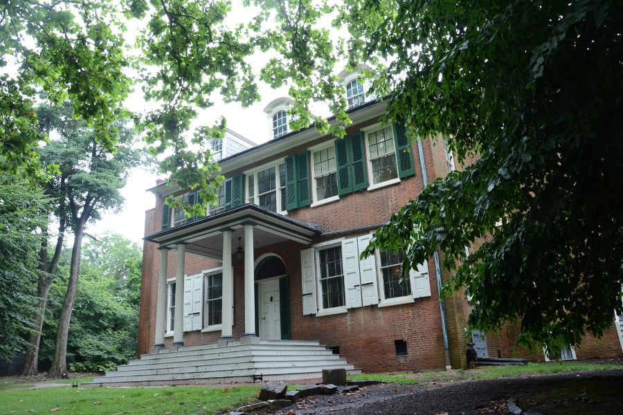 Wheatland estate in Lancaster is the home of President James Buchanan.