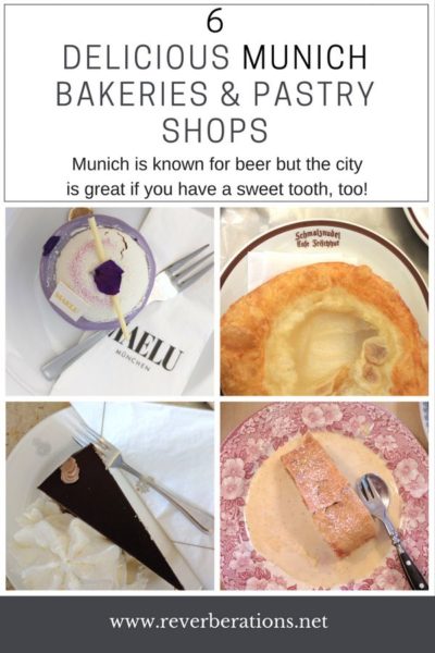 6 delicious Munich bakeries and pastry shops! Munich is known for beer but the city is great if you have a sweet tooth, too! #munich #bavaria #germany #foodie #bakery #sweets #travel