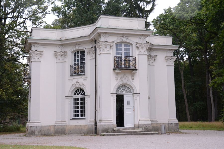 Pagodenburg at Nymphenburg in Munich, Germany.