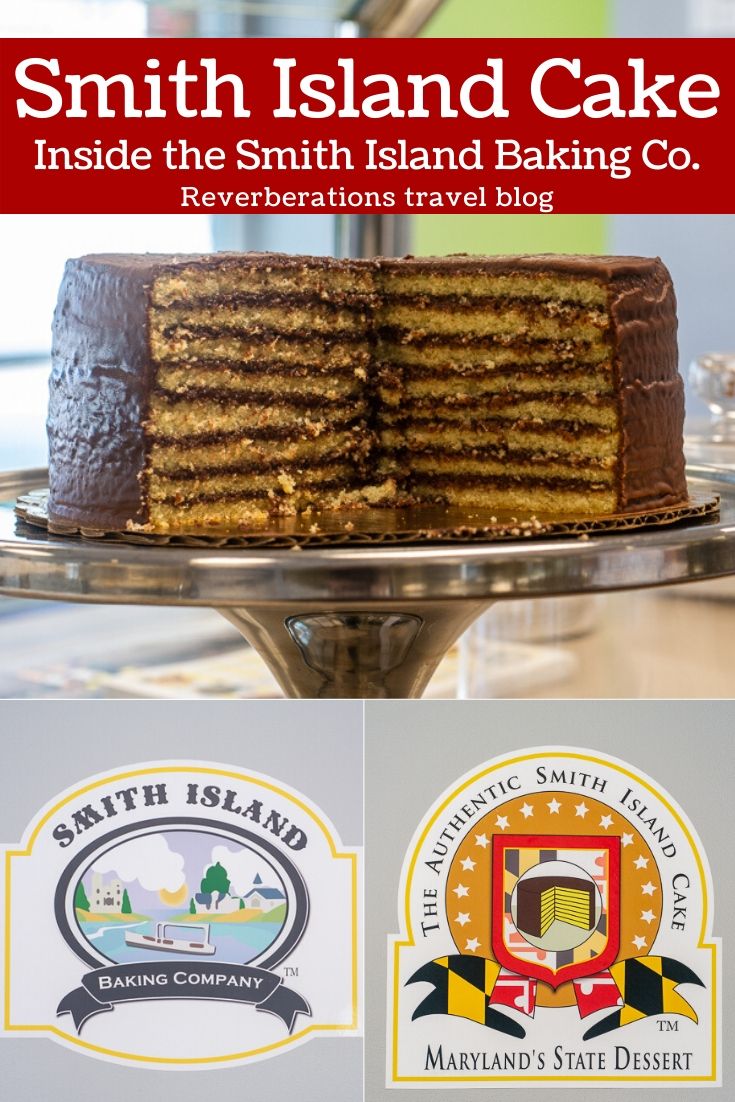 Steeped in history and tradition, Maryland's Smith Island Cake is the indulgent state dessert. Get a peek of Smith Island Baking Company, the Maryland bakery making the cakes! #smithisland #smithislandcake #maryland #usa