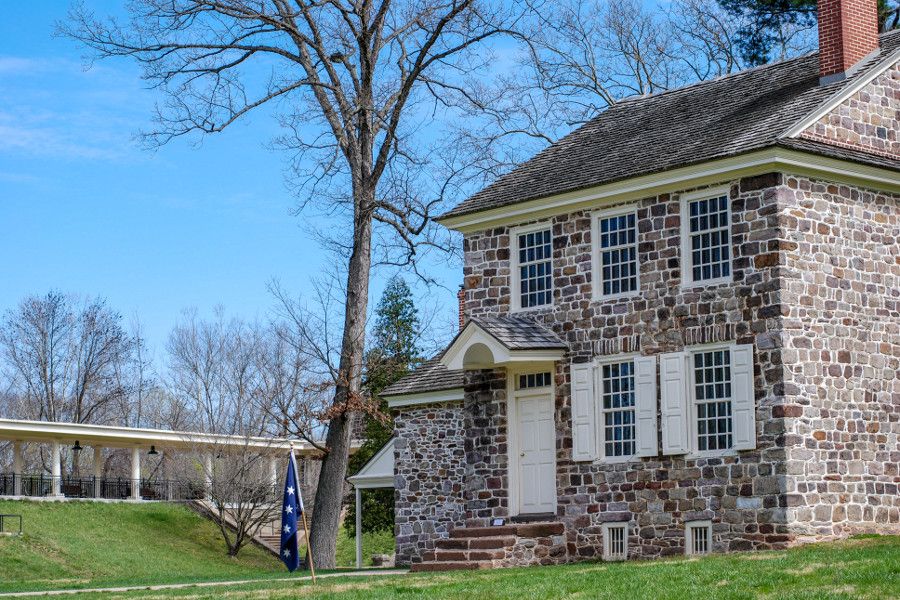 General Washington's Headquarters at Valley Forge.