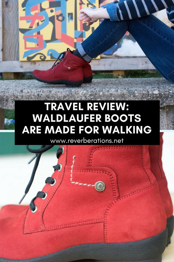 German shoe brand Waldlaufer make stylish and comfortable shoes perfect for travel and everyday. Review of Waldlaufer's Dede Holma Boots.