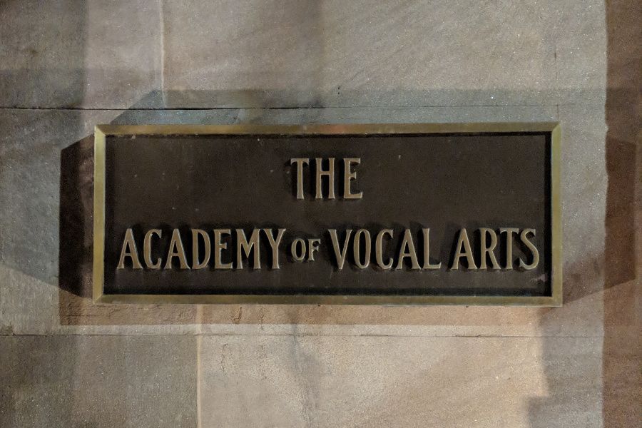 Academy of Vocal Arts in Philadelphia.