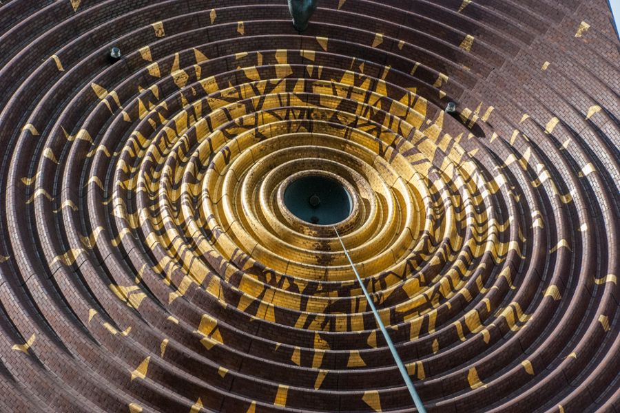 Enjoying public art like the Metronome in Union Square is one of the great free things to do in New York City.