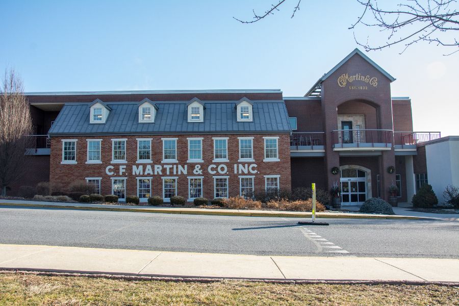 Martin Guitar Factory in Nazareth, Pennsylvania.