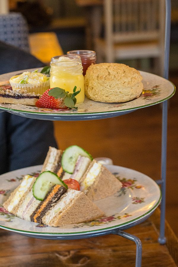 Afternoon tea at A Taste of Britain in Wayne, just outside of Philadelphia.