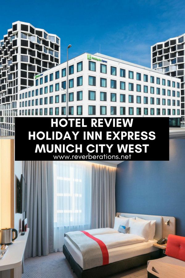 Hotel review of the Holiday Inn Express Munich City West where you can avoid the downtown hustle and feel like a local with a convenient location, comfortable room and affordable prices. #munich #germany #hotel