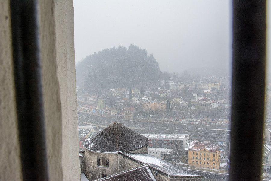 The view from Festung Kufstein in Austria.