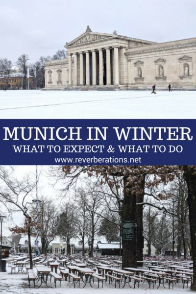 Known for Oktoberfest you might not think of visiting Munich in winter. But with cheaper off-season rates and smaller crowds, you may want to consider a wintertime visit. Here's an overview of what you can expect (and not expect) when visiting Munich in winter. #munich #bavaria #germany #winter #travel