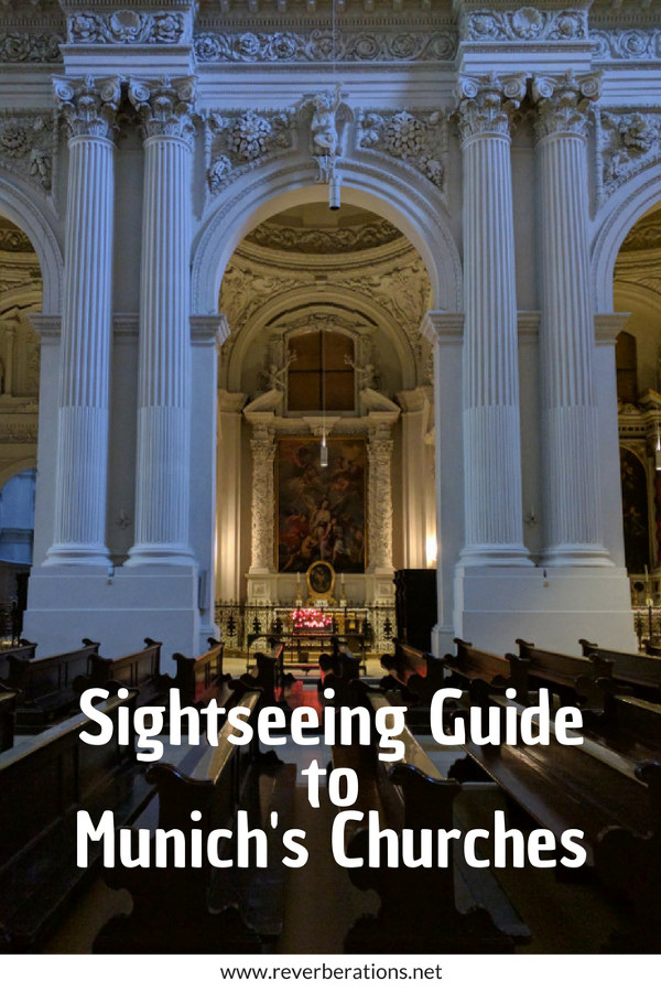 Munich's churches and cathedrals are a popular spot and not just for the pious. Beautiful architecture, art and history awaits visitors inside the churches. Here's a sightseeing guide for visiting six of Munich's most notable churches in the downtown area. #churches #church #munich #bavaria #germany