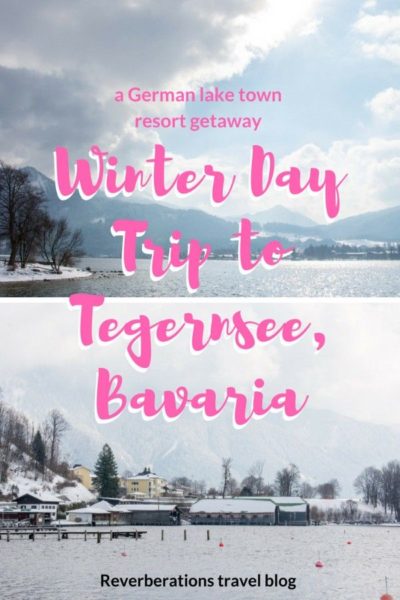 Tegernsee, Germany is both a Bavarian lake and a town. Just a short distance from Munich, Tegernsee is a great day trip for relax or outdoor activities. #tegernsee #bavaria #germany #travel