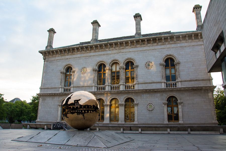 Museum Building at Trinity College Dublin.