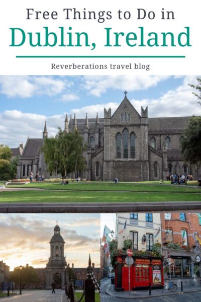 There are lots of fun free things to do in Dublin, Ireland. Tour the president's home, explore the city, and visit free museums in Dublin without feeling like a budget traveler! #dublin #ireland #travel