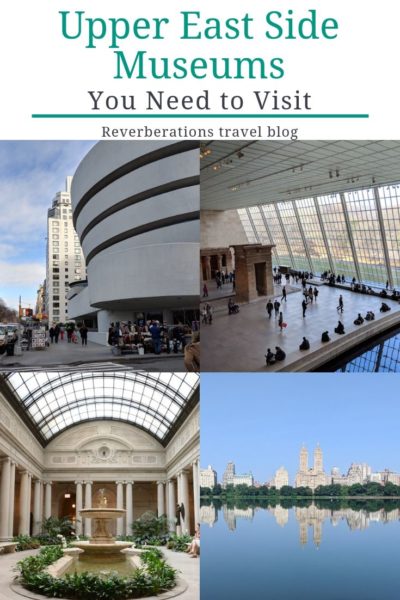 Upper East Side museums are as varied as the city itself. Here are five of the best that you need to visit on your next trip to New York City! #nyc #uppereastside #newyorkcity #newyork #museums