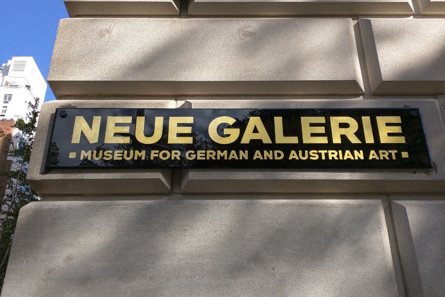 Neue Galerie, one of many Upper East Side museums.