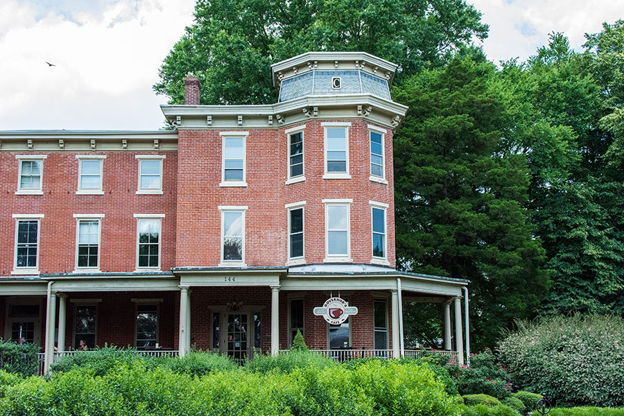 The Governor's Cafe in Dover, Delaware is a restaurant in a historic estate.