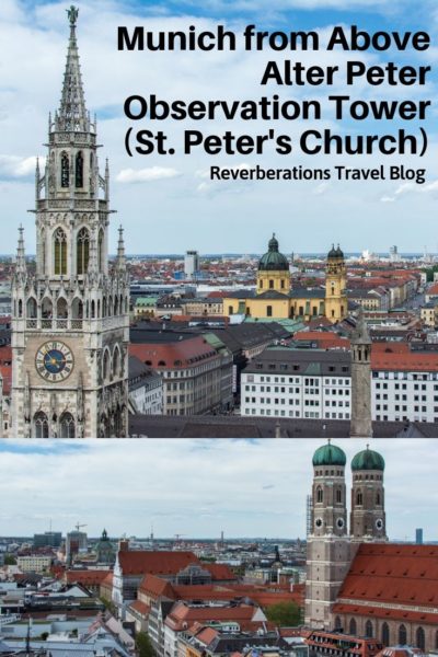 For the best view in Munich, head to St. Peter's Church (Alter Peter). The tower of the city's oldest church offers stunning views all the way to the Alps. #munich #bavaria #germany